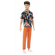 Barbie Ken Fashionistas Doll Asst. Floral Shirt Kукла HBV24