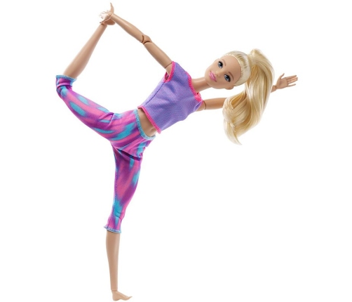 Barbie Made to Move Doll Blonde кукла GXF04