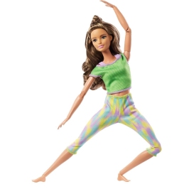 Barbie Made to Move Doll Brunette lelle GXF05