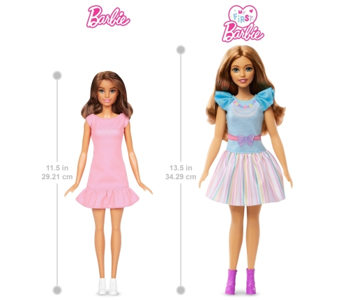 Barbie My First Barbie Brunette with Bunny Lelle HLL21