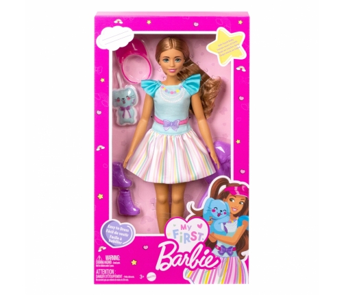 Barbie My First Barbie Brunette with Bunny Lelle HLL21