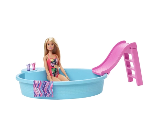 Barbie Pool with Doll lelle ar baseinu GHL91