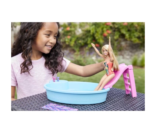 Barbie Pool with Doll lelle ar baseinu GHL91