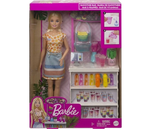 Barbie Smoothie Bar Playset smūtiju bārs GRN75