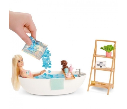 Barbie Soap Confetti Bath Playset lelle ar vannu HKT92