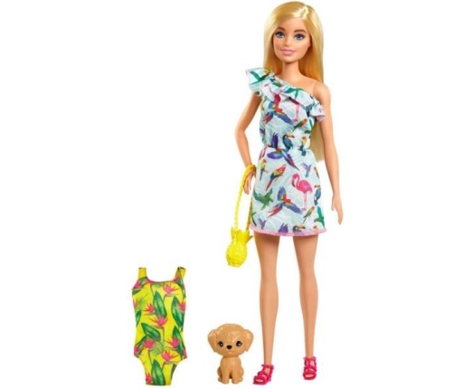 Barbie Стейси с питомцем и аксессуарами GRT87