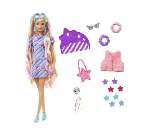 Barbie Totally Hair Doll - Blonde lelle HCM88