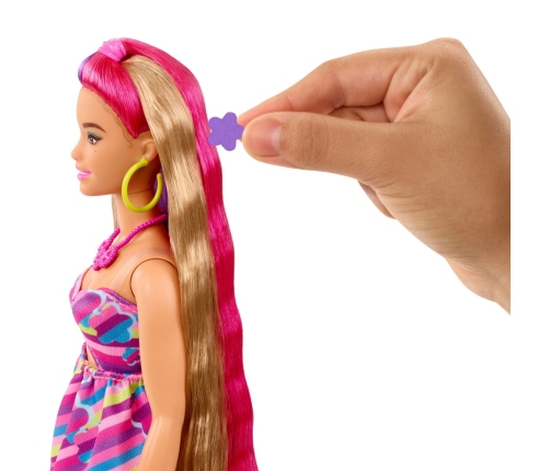 Barbie Totally Hair Doll - Curvy кукла HCM89