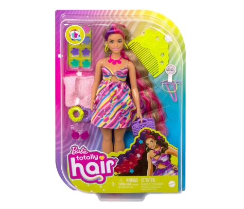 Barbie Totally Hair Doll - Curvy кукла HCM89