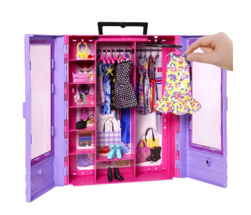 Barbie Ultimate Closet (New) Skapis-čemodāns lellei HJL65