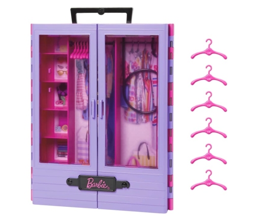 Barbie Ultimate Closet (New) Skapis-čemodāns lellei HJL65