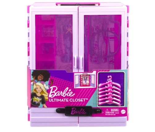 Barbie Ultimate Closet (New) Skapis-čemodāns lellei HJL65