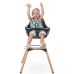 Barošanas Krēsls 2in1 CHILDHOME Evolu 2 Chair Natural anthracite