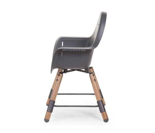 Стульчик для кормления 2в1 CHILDHOME Evolu 2 Chair Natural anthracite