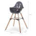 Barošanas Krēsls 2in1 CHILDHOME Evolu 2 Chair Natural anthracite