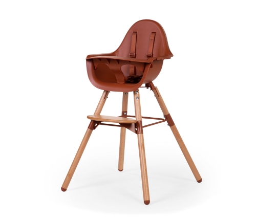 Barošanas Krēsls 2in1 Childhome Evolu 2 Natural Rust