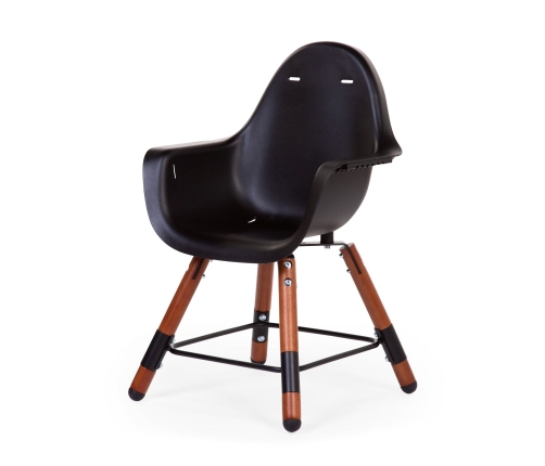 Barošanas Krēsls 2in1 Childhome Evolu 2 Nut Black