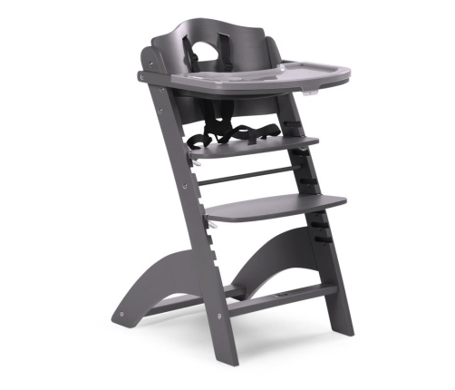 Стульчик для кормления CHILDHOME Lambda 2 Baby Grow Chair anthracite + Tray Cover