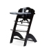 Barošanas Krēsls CHILDHOME Lambda 2 Baby Grow Chair black + Tray Cover