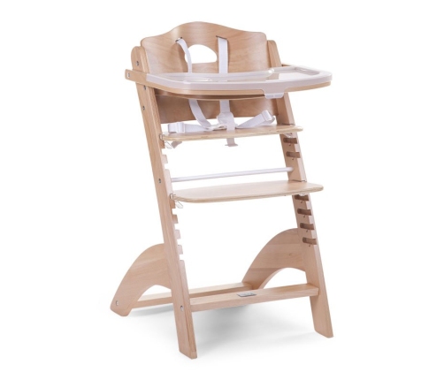 Стульчик для кормления CHILDHOME Lambda 2 Baby Grow Chair natural + Tray Cover