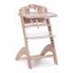 Barošanas Krēsls CHILDHOME Lambda 2 Baby Grow Chair natural + Tray Cover