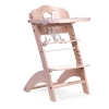 Стульчик для кормления CHILDHOME Lambda 2 Baby Grow Chair nude + Tray Cover