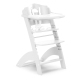 Стульчик для кормления CHILDHOME Lambda 2 Baby Grow Chair white + Tray Cover