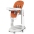 Barošanas Krēsls PEG-PEREGO Tatamia Follow Me Wonder Orange Premium IH02000001WD48