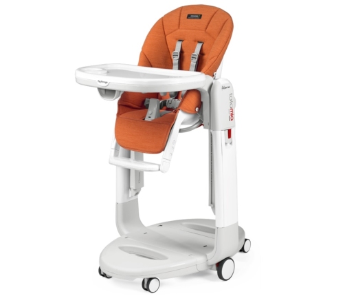 Стульчик для кормления PEG-PEREGO Tatamia Follow Me Wonder Orange Premium IH02000001WD48