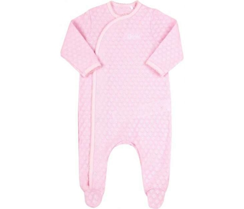 Bembi Baby Pink Детcкий хлопковый комбинезон