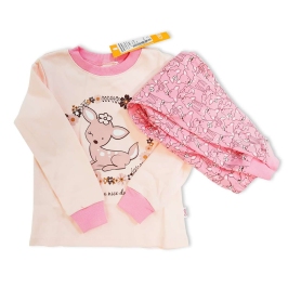 Bembi Pajama salmon Детская хлопковая пижама
