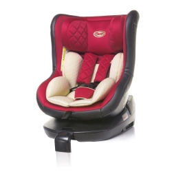 Bērnu Autokrēsls 0-18 kg 4BABY ROLL-FIX ISOFIX red