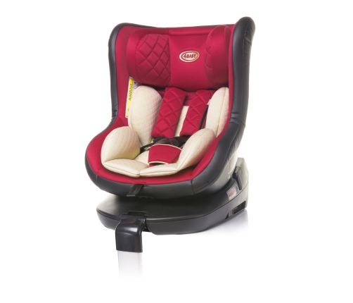 Bērnu Autokrēsls 0-18 kg 4BABY ROLL-FIX ISOFIX red