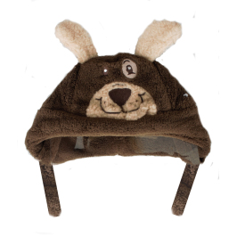 Детская шапка Bobobaby Brown dog CZ-06