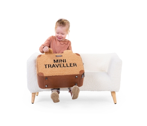 Детский диван Скамейка Childhome Bench Teddy Off white