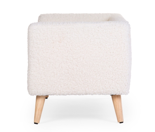 Bērnu Dīvāns Sols Childhome Bench Teddy Off white