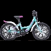 Bērnu divritenis velosipēds CTM Ellie 2.0 Turquoise 20 collas