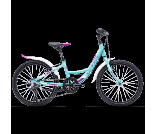 Bērnu divritenis velosipēds CTM Ellie 2.0 Turquoise 20 collas