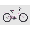 Bērnu divritenis velosipēds CTM Maggie 1.0 White fuchsia 20 collas