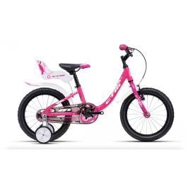 Bērnu velosipēds divritenis CTM Marry Kids Pink/purple 16 collas