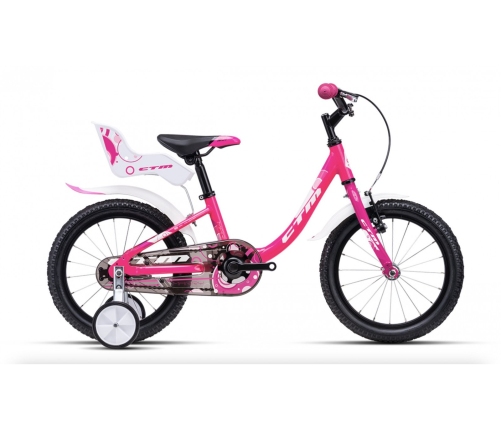 Bērnu velosipēds divritenis CTM Marry Kids Pink/purple 16 collas