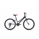 Bērnu divritenis velosipēds CTM Mony Matt black / pink 24 collas