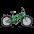 Bērnu divritenis velosipēds CTM Scooby 1.0 Green 20 collas