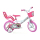 Детский велосипед двухколесный Dino bikes Hello Kitty 12" 124RL-HK2