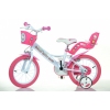 Детский велосипед двухколесный Dino bikes Hello Kitty 14" 144R-HK2