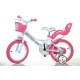 Детский велосипед двухколесный Dino bikes Hello Kitty 14" 144R-HK2