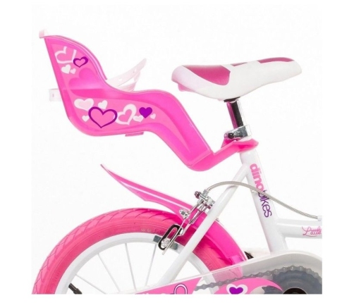 Детский велосипед двухколесный Dino bikes Little Heart 16 164RN-05LH