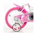 Bērnu velosipēds divritenis Dino bikes Little Heart 16 164RN-05LH