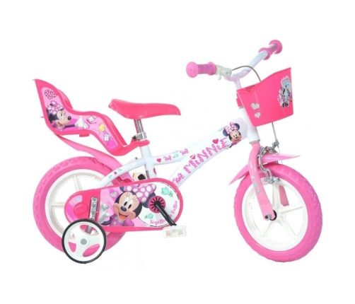 Детский велосипед двухколесный Dino bikes Mouse Minnie 12 612L-NN