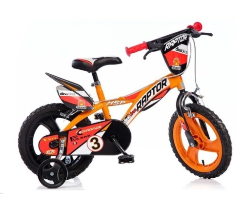 Bērnu velosipēds divritenis Dino bikes Raptor 14 614L-RP